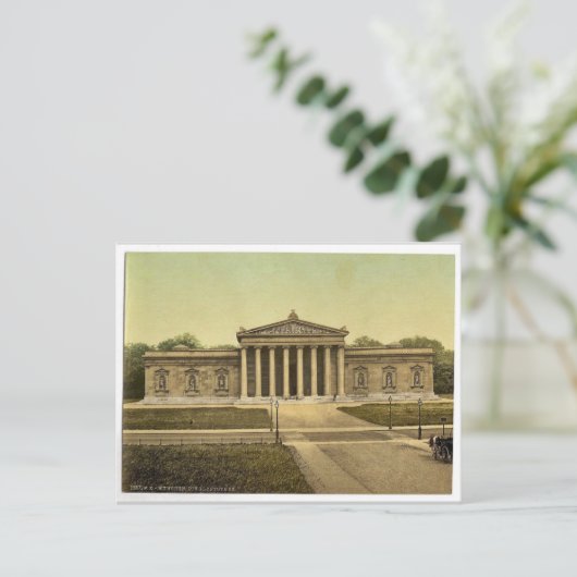 De Glypothek (kunstgalerij), München, Beieren, Ger Briefkaart (Staand voorkant)