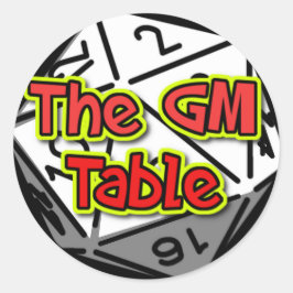 De GM Table Stickers (blad van 20)