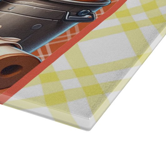 De Gnome Baker Snijplank (Hoek)