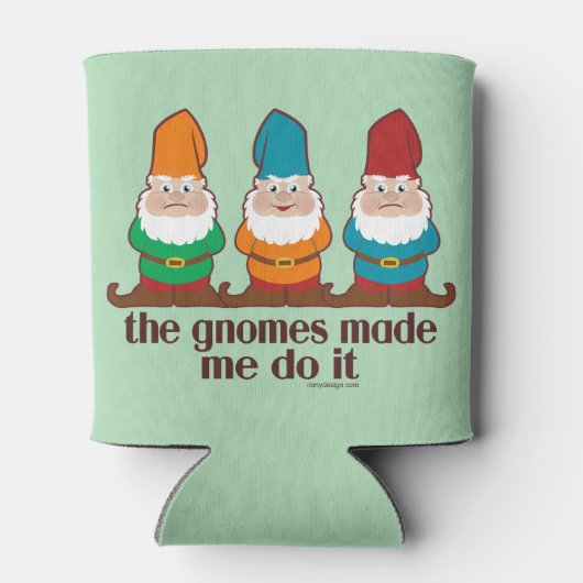 De gnomen maakten me dat doen blikjeskoeler (Achterkant)