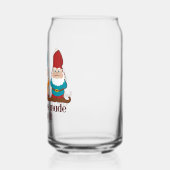 De gnomen maakten me dat doen blikvorm glas (Links)