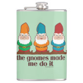 De gnomen maakten me dat doen heupfles (Voorkant)