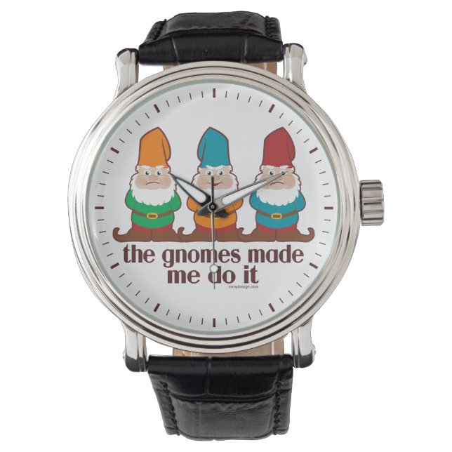 De gnomen maakten me dat doen horloge (Voorkant)