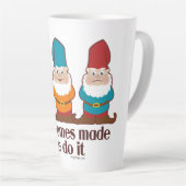 De gnomen maakten me dat doen latte mok (Rechterhoek)