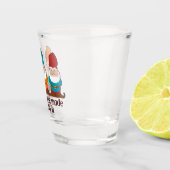 De gnomen maakten me dat doen shot glas (Rechts)