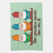 De gnomen maakten me dat doen theedoek (Verticaal)