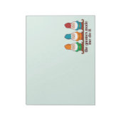 De gnomen maakten me het grappig notitieblok (Linkerzijde)