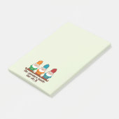 De gnomen maakten me het grappig post-it® notes (Schuin)
