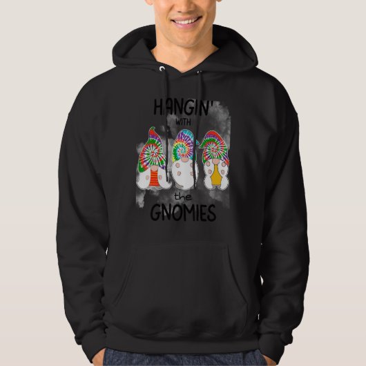 De gnomen roken tie Dye Ho Hoodie (Voorkant)