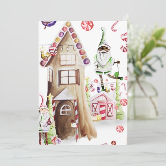 De Gnomies Kaart (Staand voorkant)