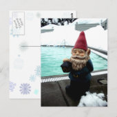 De Gnoom van de Pool van de sneeuw Briefkaart (Voorkant / Achterkant)