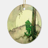 "De Gnoom" van Marjorie Miller Keramisch Ornament (Links)