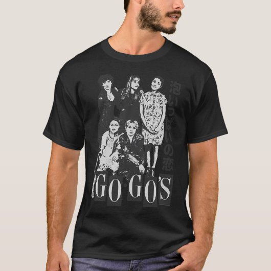 De Go-Go's - Japans portret T-shirt (Voorkant)