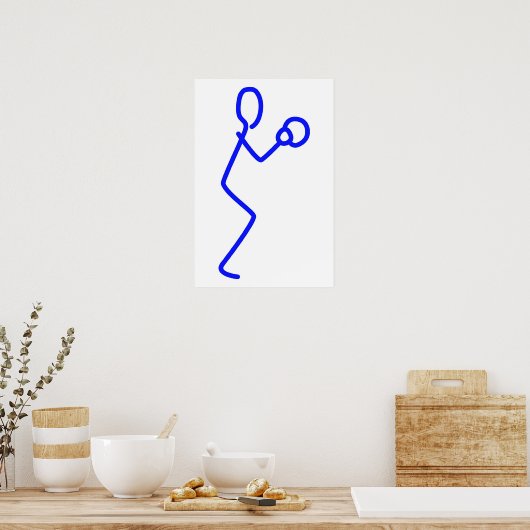 De Goalkeeper Poster (Keuken)