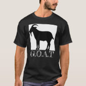DE GOAT - GROOTSTE TIJD T-SHIRT (Voorkant)