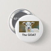 DE GOAT RONDE BUTTON 5,7 CM (Voorkant /achterkant)