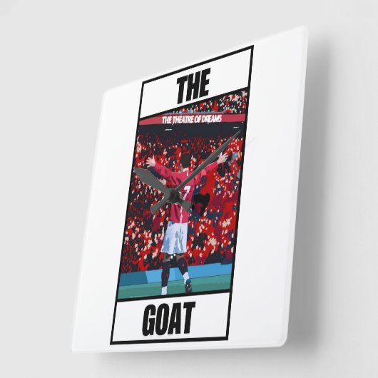 DE GOAT VIERKANTE KLOK (Hoek)