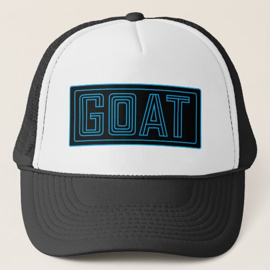 De GOAT voor altijd Trucker Pet (Voorkant)