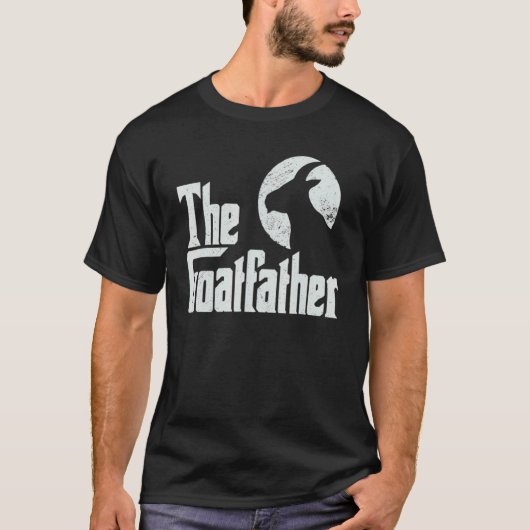De Goatfather Goat Farmer T-shirt (Voorkant)