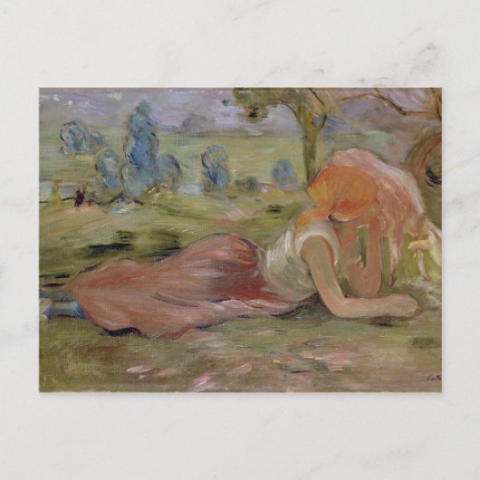 De Goatherd, 1891 Briefkaart (Voorkant)