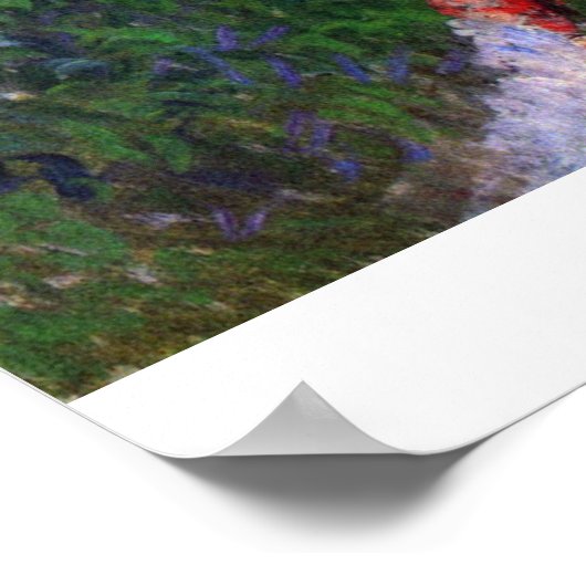 De Gobbler van Claude Monet Poster (Hoek)