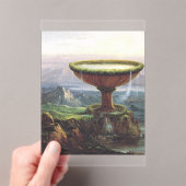 De goblet van de Titan door Thomas Cole Acryl Uitnodigingen (Insitu (Draagbaar))