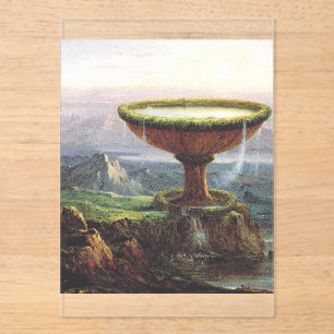 De goblet van de Titan door Thomas Cole Acryl Uitnodigingen
