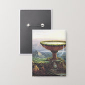De goblet van de Titan door Thomas Cole Button (Voorkant / Achterkant)
