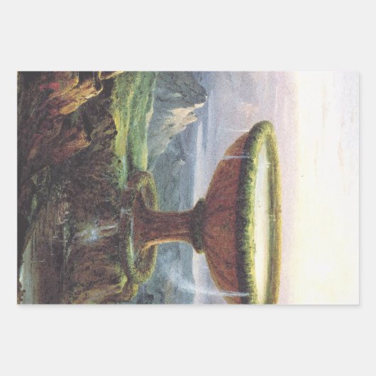 De goblet van de Titan door Thomas Cole Inpakpapier Vel (Voorkant)