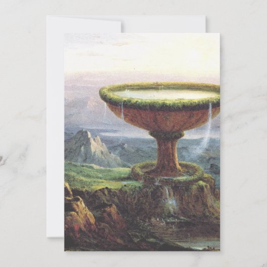 De goblet van de Titan door Thomas Cole Kaart (Voorkant)