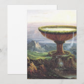 De goblet van de Titan door Thomas Cole Kaart (Voorkant / Achterkant)
