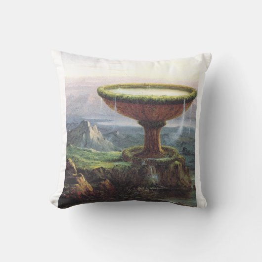 De goblet van de Titan door Thomas Cole Kussen (Voorkant)