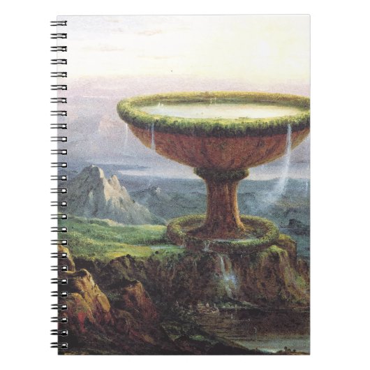 De goblet van de Titan door Thomas Cole Notitieboek (Voorkant)