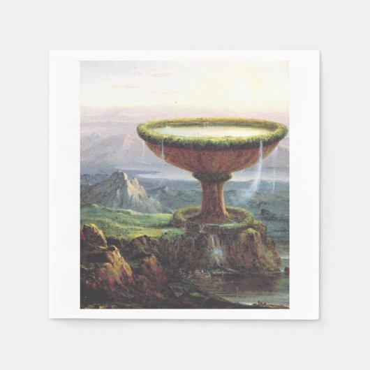 De goblet van de Titan door Thomas Cole Servet (Voorkant)