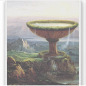 De goblet van de Titan door Thomas Cole Sticker (Voorkant)