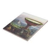 De goblet van de Titan door Thomas Cole Tegeltje (Zijkant)