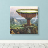 De Goblet van de Titan - Thomas Cole Canvas Afdruk (Insitu (Houten vloer))