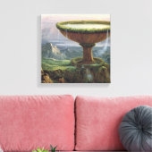 De Goblet van de Titan - Thomas Cole Canvas Afdruk (Insitu (Woonkamer))