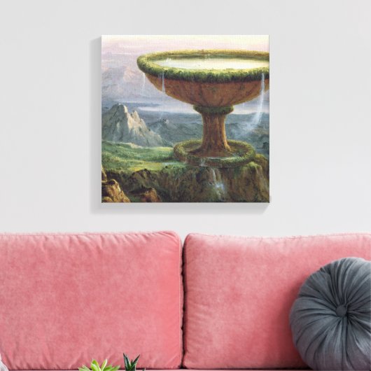 De Goblet van de Titan - Thomas Cole Canvas Afdruk (Insitu (Woonkamer))