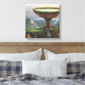 De Goblet van de Titan - Thomas Cole Canvas Afdruk (Insitu (Slaapkamer))