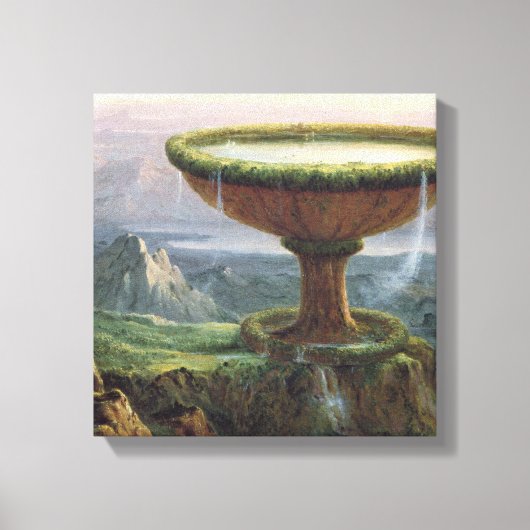 De Goblet van de Titan - Thomas Cole Canvas Afdruk (Voorkant)