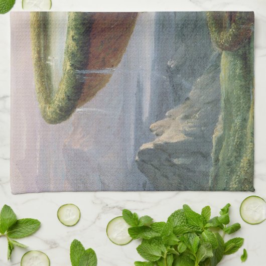 De Goblet van de Titan - Thomas Cole Theedoek (Gevouwen)