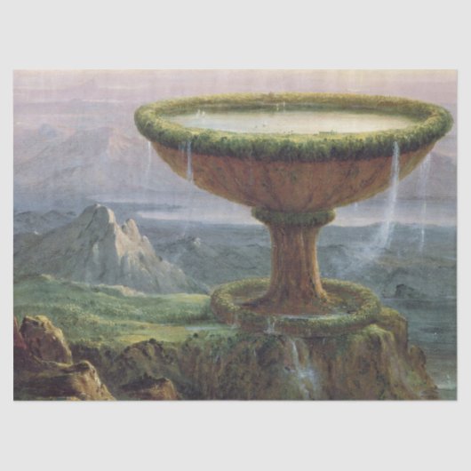 De Goblet van de Titan - Thomas Cole Tissuepapier (Voorkant)