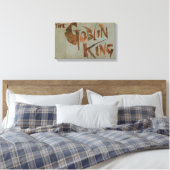 De Goblin King Canvas Afdruk (Insitu (Slaapkamer))