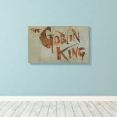 De Goblin King Canvas Afdruk (Insitu (Houten vloer))
