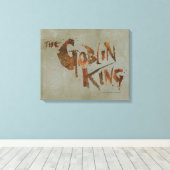 De Goblin King Canvas Afdruk (Insitu (Houten vloer))
