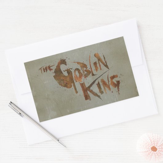 De Goblin King Rechthoekige Sticker (Envelop)