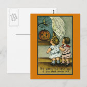 De Goblins zullen je....Cute Halloween-kaart Briefkaart (Voorkant / Achterkant)