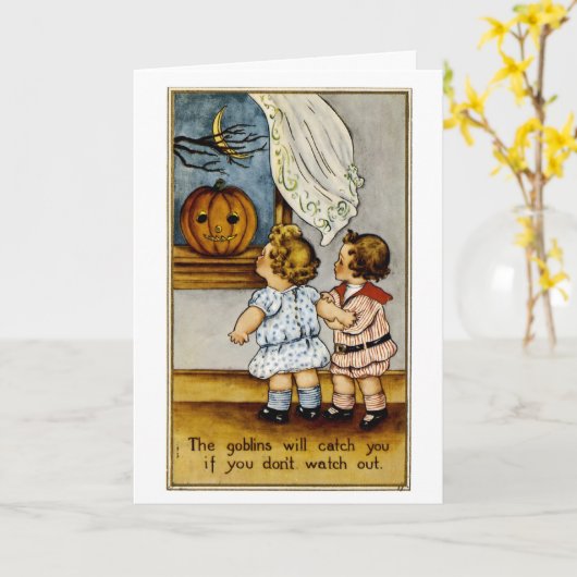 De Goblins zullen je vangen! Kaart (Gele Bloem)