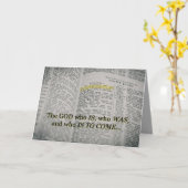 De God die de kaartje van de Manuscript is Kaart (Gele Bloem)